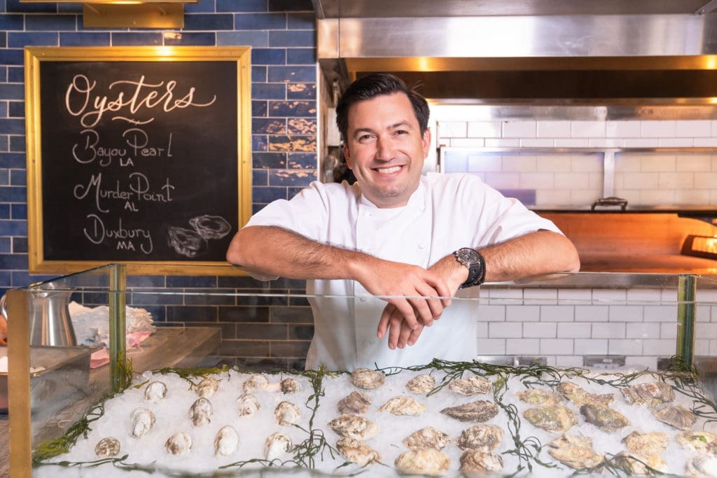 New Seafood Restaurant Brings Serious Chef Power to Rice Village — Navy Blue Is No Mere Encore For Aaron Bludorn