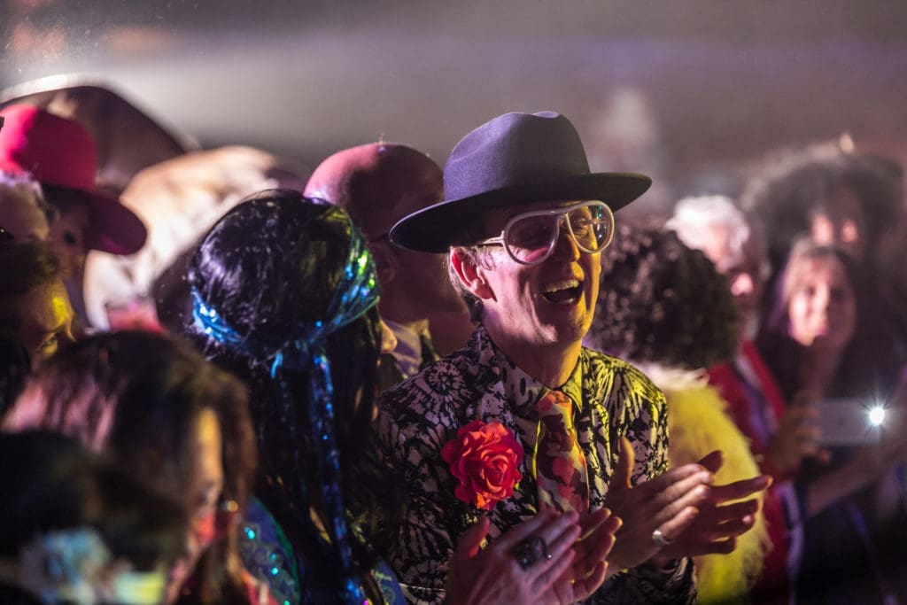 Alton DuLaney at Orange Show Gala (Photo by Emily Jaschke)