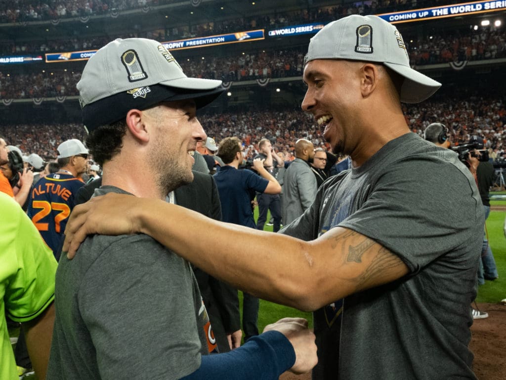 How An Epic Michael Brantley Speech Changed Everything For the Astros in the World Series