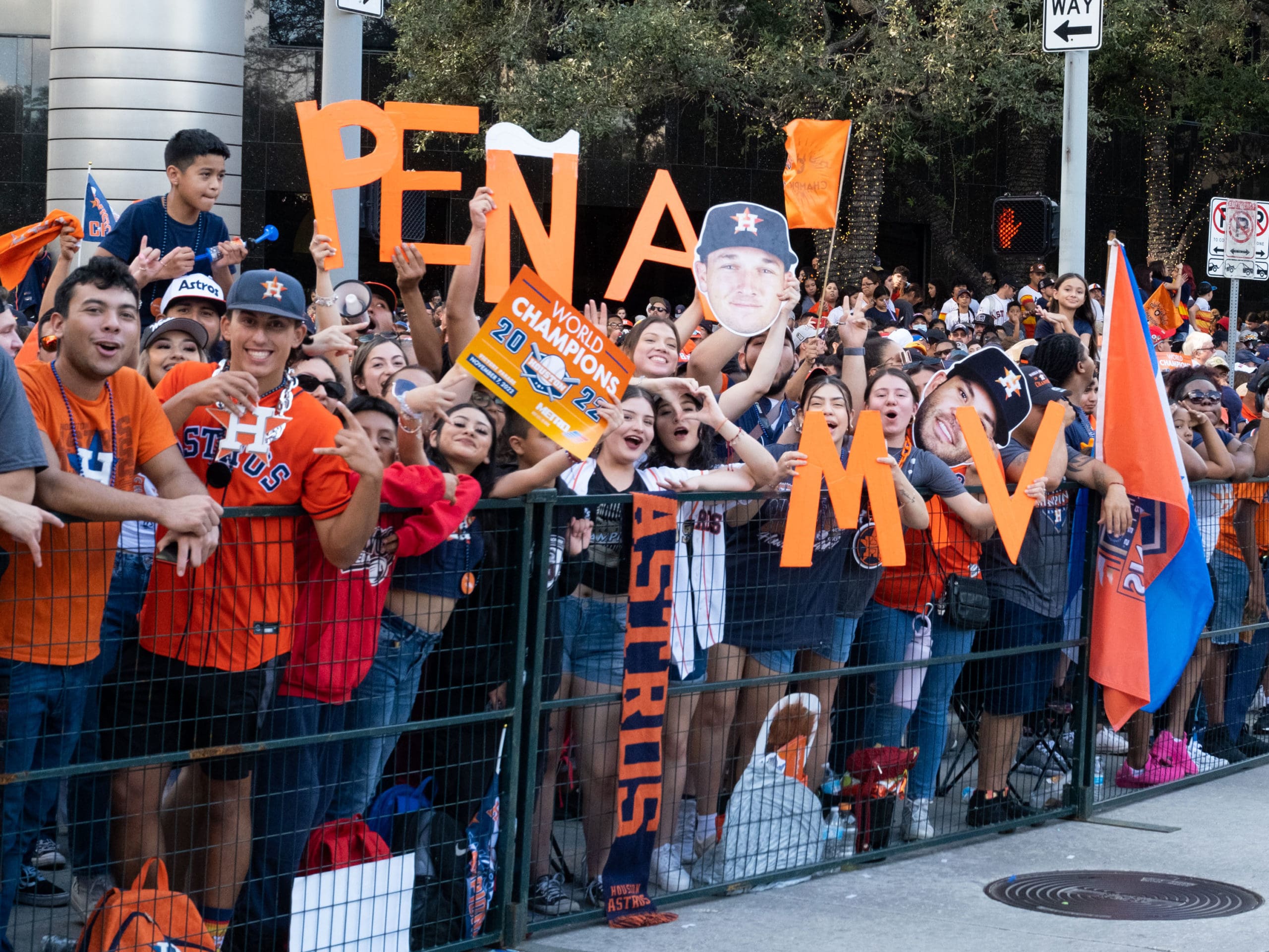 The Houston Astros celebrated their World Series Championship with a parade in downtown Houston, after defeating the Philadelphia Phillies in six games