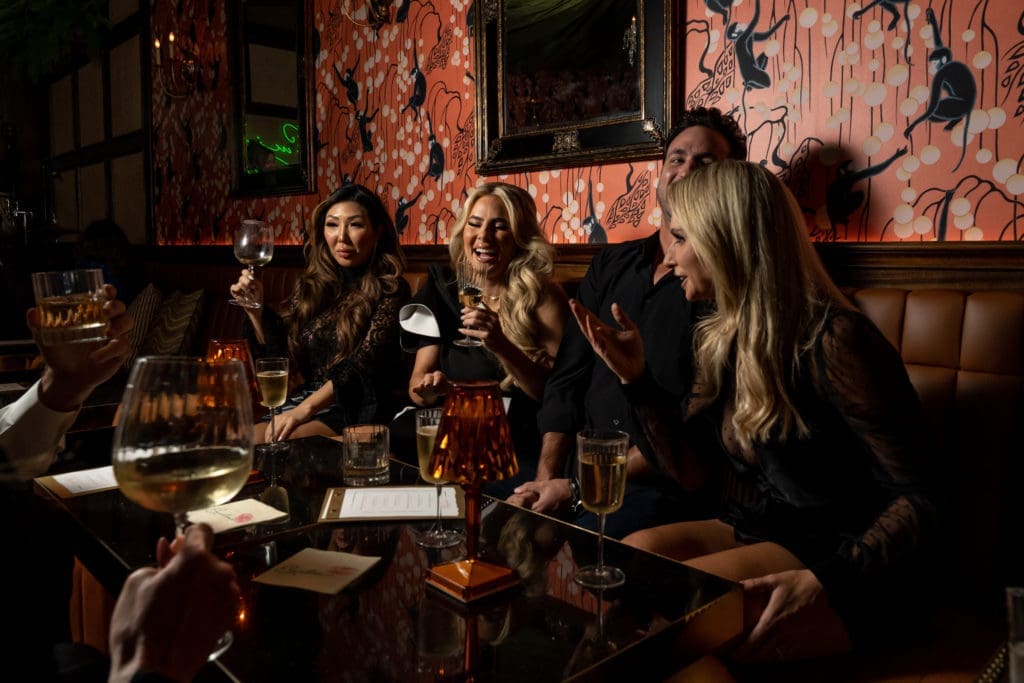 Berg Hospitality Group's speakeasy Emilia's Havana draws a chic and well-monied crowd to the luxury hideaway on Post Oak Boulevard. (Photo by Brian Kennedy)