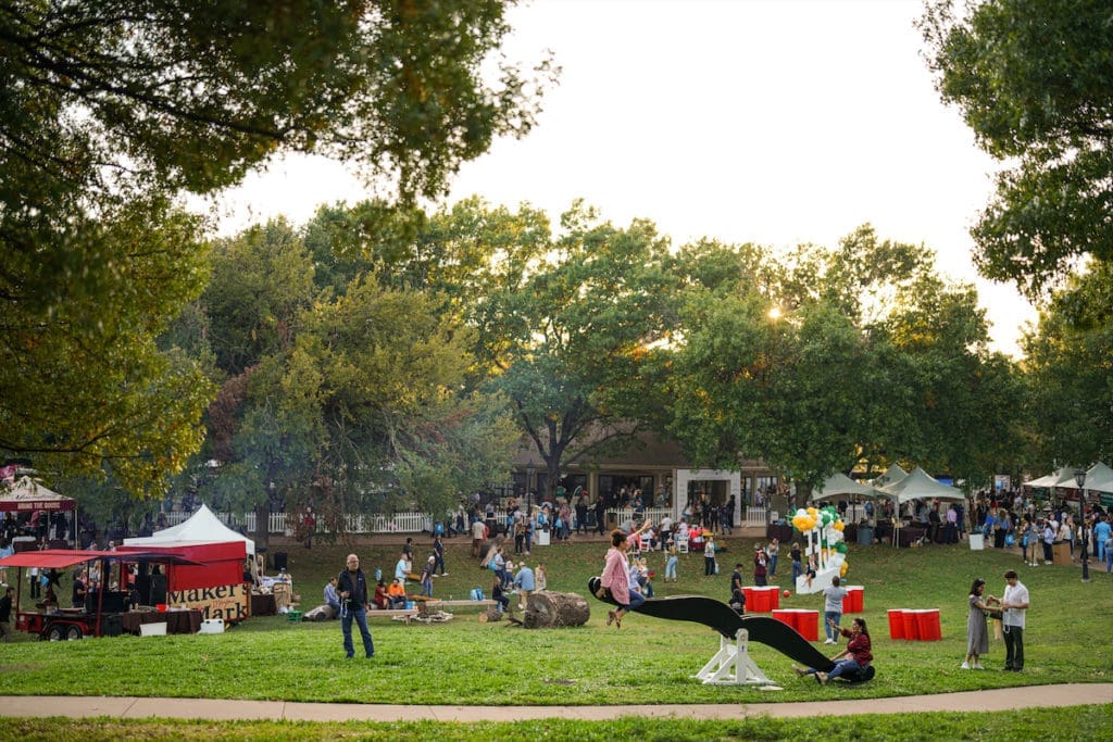 Scenes from the 2022 Main Event, the grand finale of the annual Chefs for Farmers food and wine festival in Dallas' Old City Park.
 (Photo by Robert Lerma)