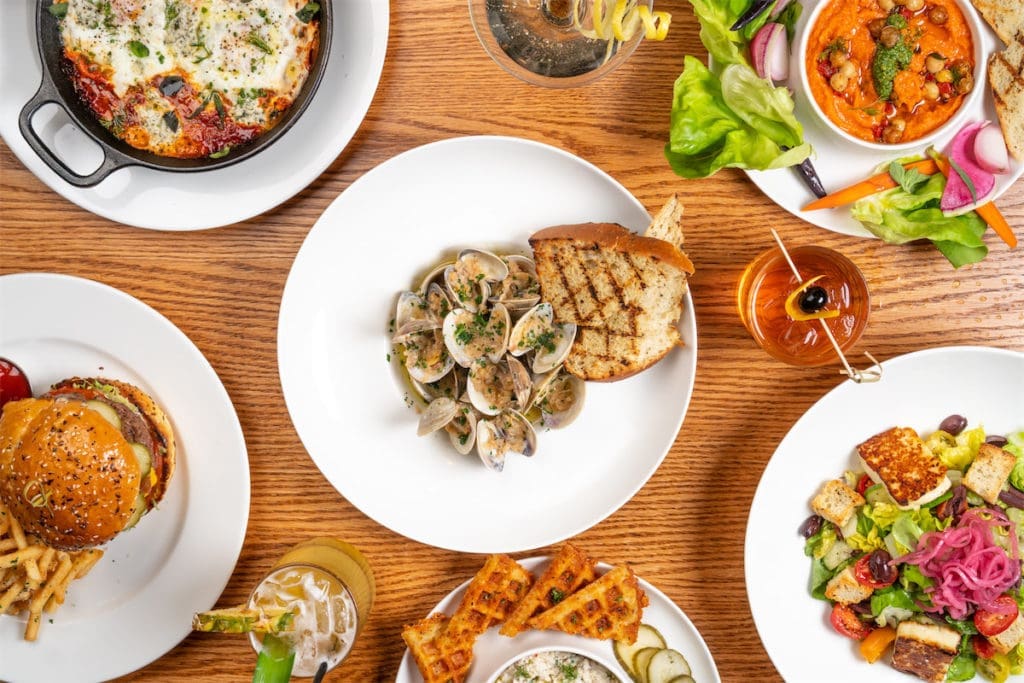 The Finch offers modern American cuisine and raw bar. (Photo by Ashley Estave)