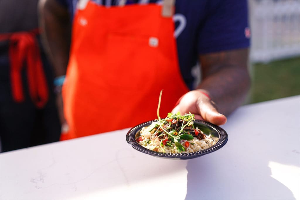 Scenes from the 2022 Main Event, the grand finale of the annual Chefs for Farmers food and wine festival in Dallas' Old City Park.
 (Photo by Robert Lerma)