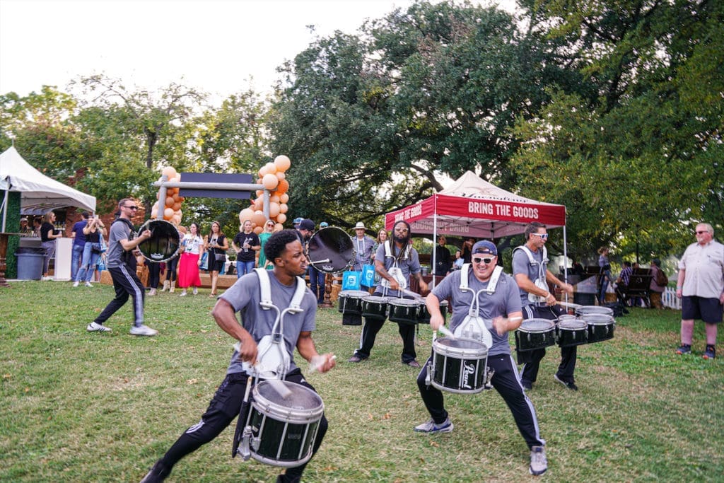 Scenes from the 2022 Main Event, the grand finale of the annual Chefs for Farmers food and wine festival in Dallas' Old City Park.
 (Photo by Robert Lerma)