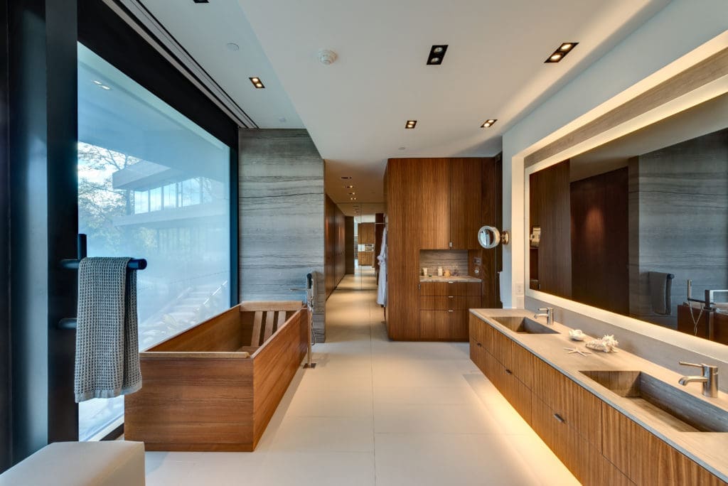 The 14,868 square foot contemporary on Mott Lane in Houston's Memorial Villages  hits the Sotheby's Auction Concierge auction block next month. (Photo courtesy of Martha Turner Sotheby's International Realty)