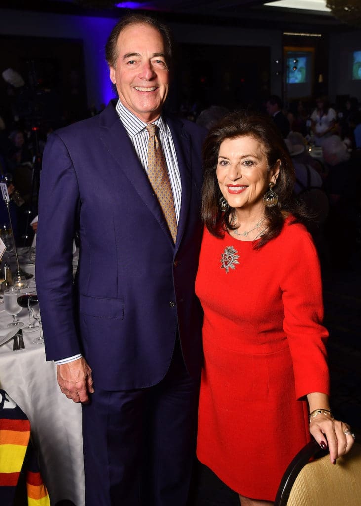 Dancie and Jim Ware at the iWrite Gala at the Hilton Americas Hotel.  (Photo by Dave Rossman)