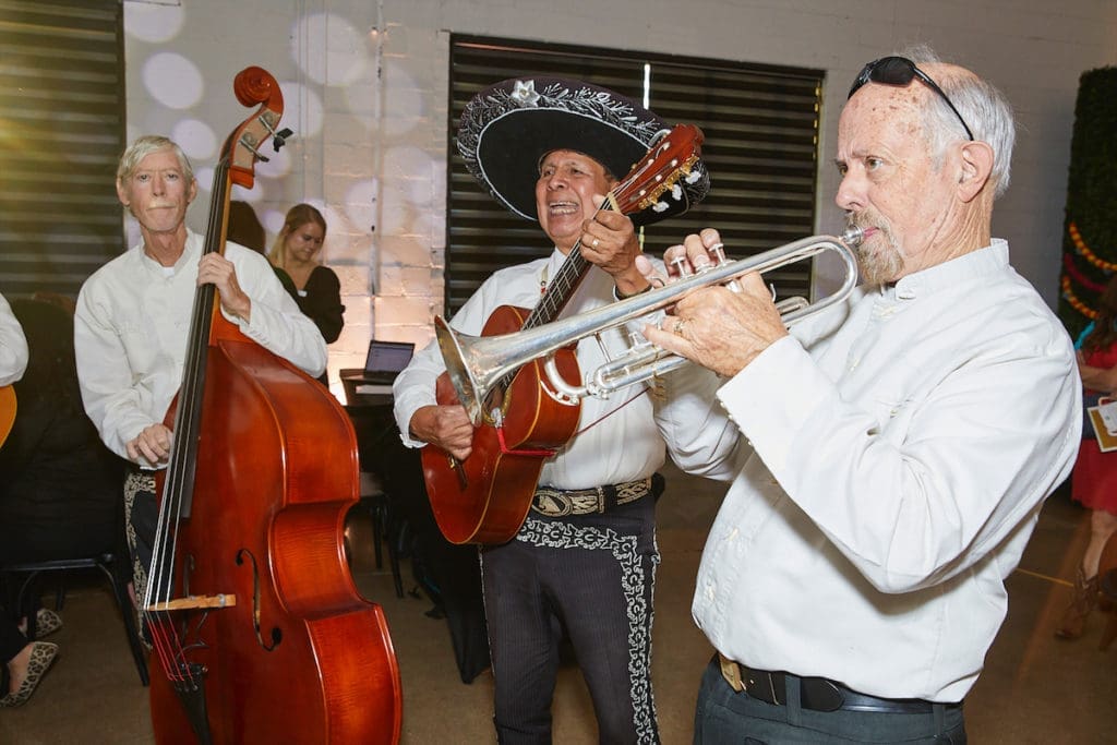 Ernesto’s Music Mariachi Band at the 2022 Spirit of Taos in Dallas.  (Photo by Nate Rehlander)
