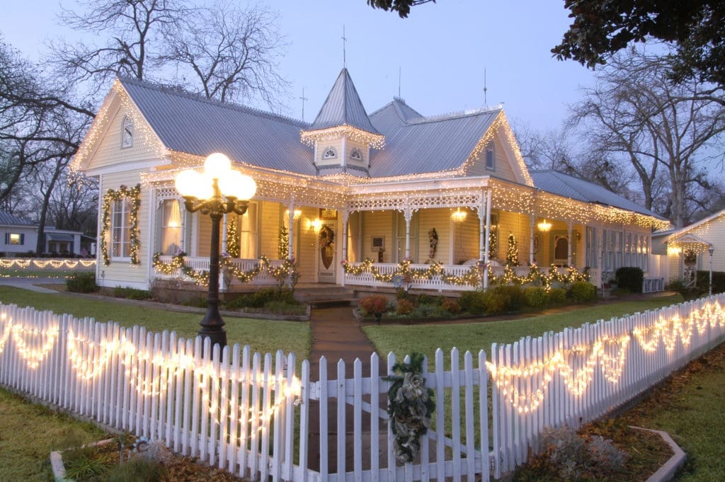A stroll around Fredericksburg feels like you're on the set of a holiday film.