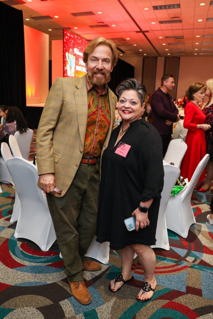 Artist Christopher Radko, Amy Pyeatt at the Nutcracker Market Saks Fifth Avenue luncheon  (Photo by Melissa Taylor) (Photo by Melissa Taylor)(Photo by Melissa Taylor)