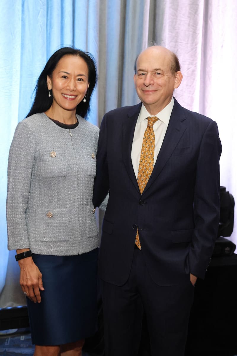 HMH.50 Honorees Y. Ping Sun and David W. Leebron