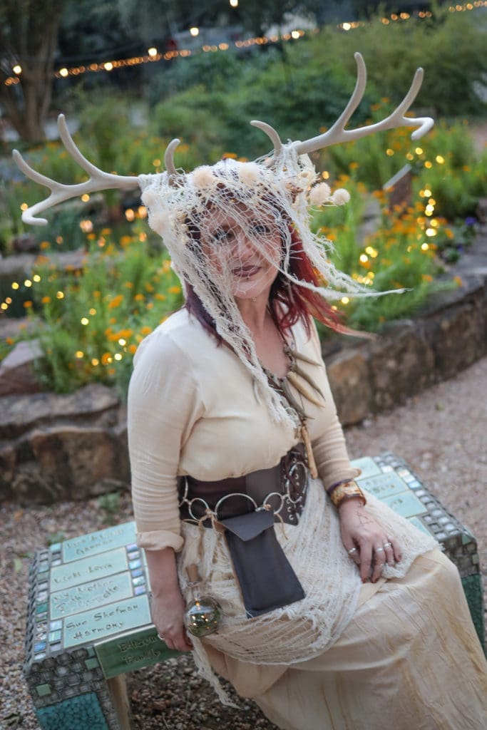 “Hedge Witch” Rene Henry at Houston Center for Contemporary Craft Martini Madness  (Photo by Katy Anderson)