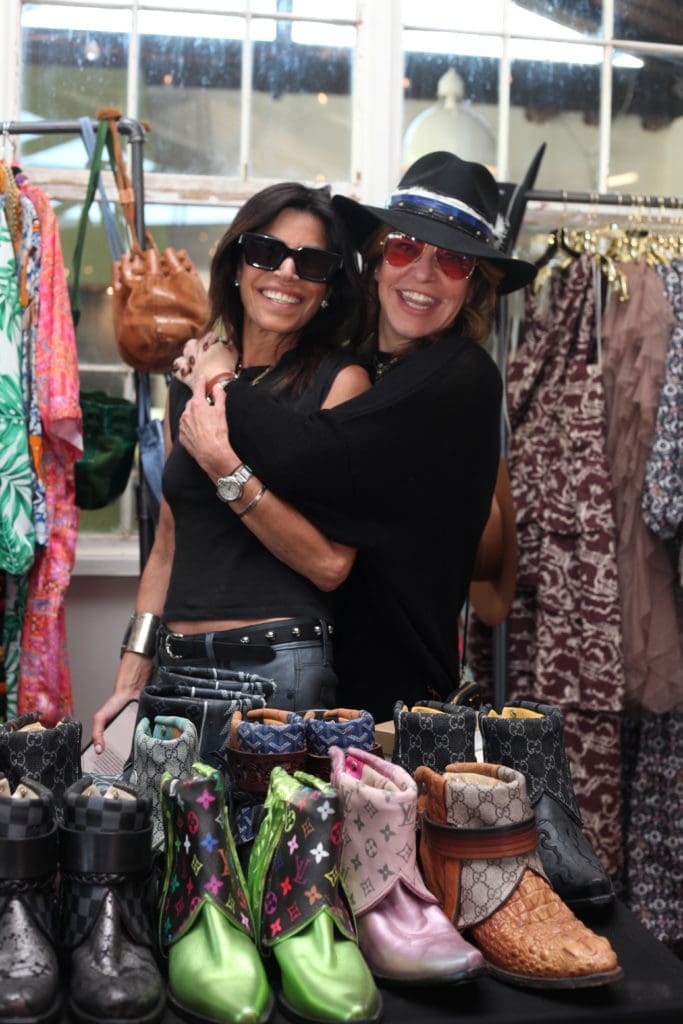 Erica Levit reps Decades by Cameron Silver, Ellen Kostman at The Halles Sip & Shop (Photo by Chris Pierre Bachman)