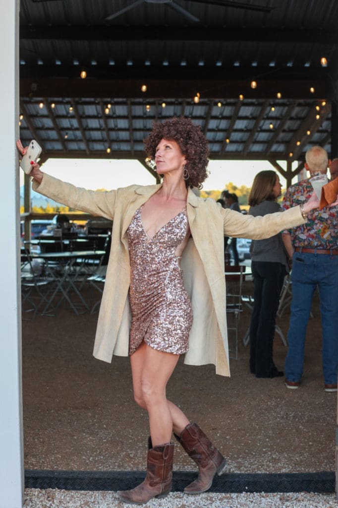 Zuzana Kastleman at Disco Cowboy Thank You Party (Photo by Chris Pierre Bachman)