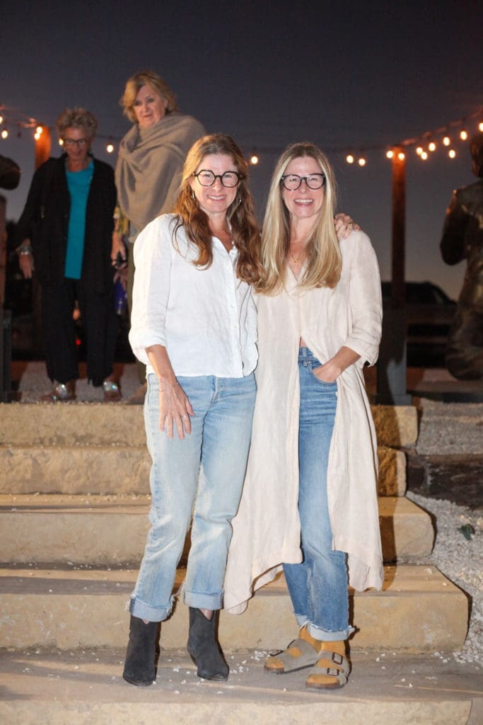 Together Segal's Amy Segal, Melissa Segal at Disco Cowboy Thank You Party (Photo by Chris Pierre Bachman)