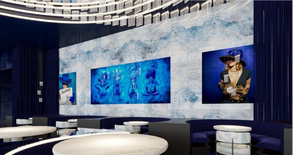 Ciel restaurant, with interiors by co-owner Adel Sadek's architectural and design firm, Studio Five