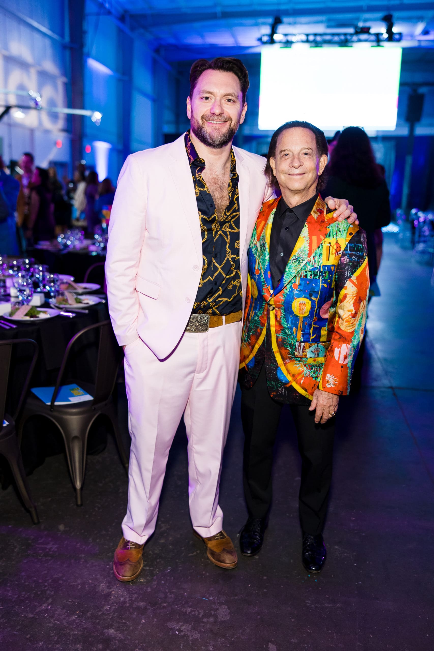 John Abodeely, Lester Marks 0754_2022-10-22 Add on Art Gala_HT (Photo by Johnny Than)