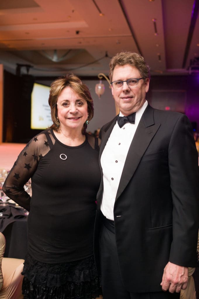 Linda Schmuck & Todd Zucker at the Citizens for Animal Protection gala (Photo by Jacob Power)