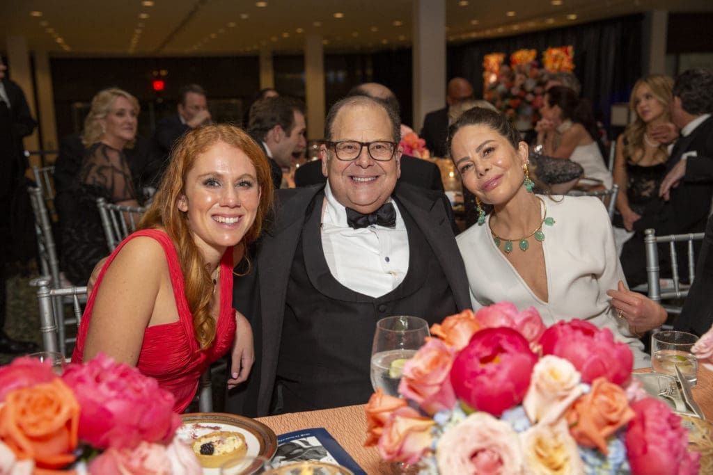 Louisa Sarofim, Christopher Sarofim, Allison Sarofim at the Museum of Fine Arts Houston Grand Gala  (Photo by Jenny Antill)