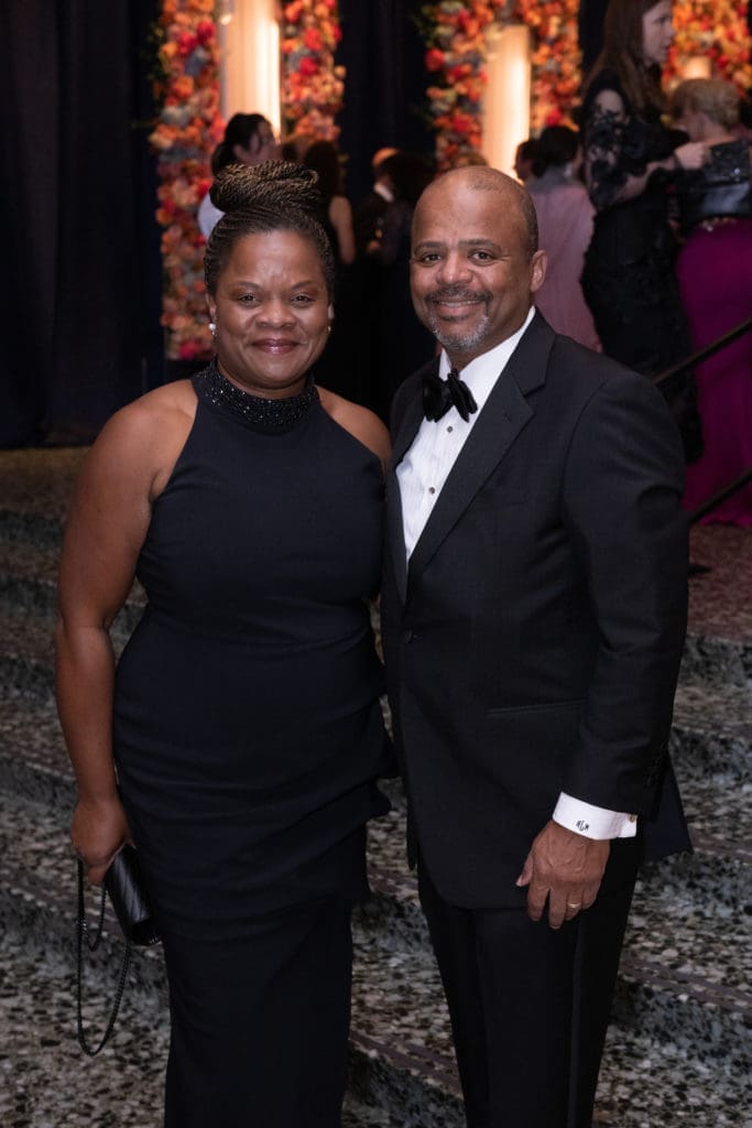 Merinda Watkins-Martin & Reggie Martin at the Museum of Fine Arts Houston Grand Gala  (Photo by Jenny Antill)