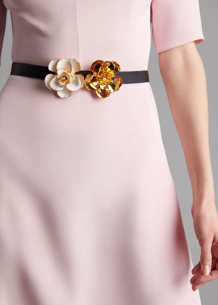 Adam Lippes Double Rose Belt