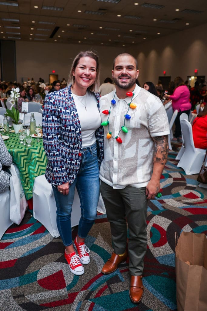 Ryan Hohensee, Michael Abreu at the Houston Ballet Nutcracker Market Saks Fifth Avenue luncheon.  (Photo by Melissa Taylor)