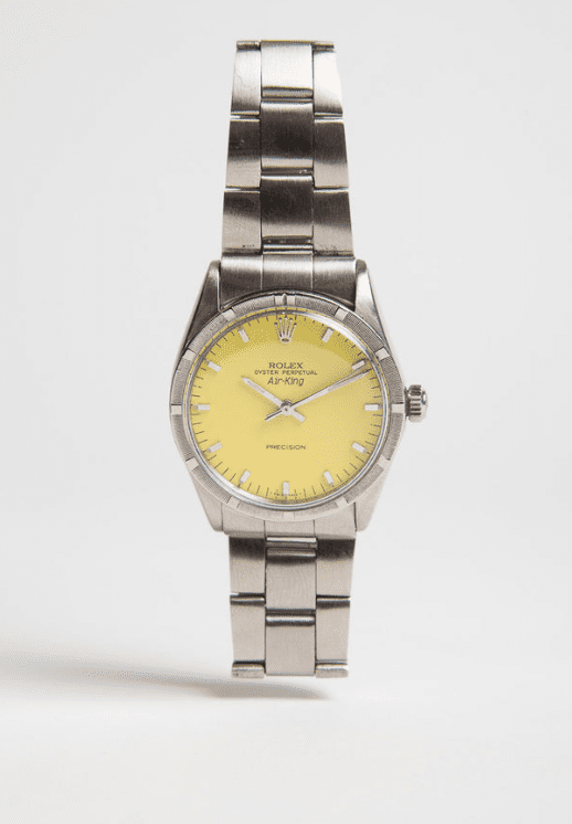 1968 Rolex Oyster Watch from the Maxfield LA vintage watch collection, $9,800, available at Maxfield in Los Angeles or MaxfiedLA.com