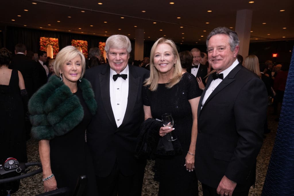 Sheridan & John Eddie Williams, Laura & Dr. Mike Sweeney at the Museum of Fine Arts Houston Grand Gala (Photo by Jenny Antill)