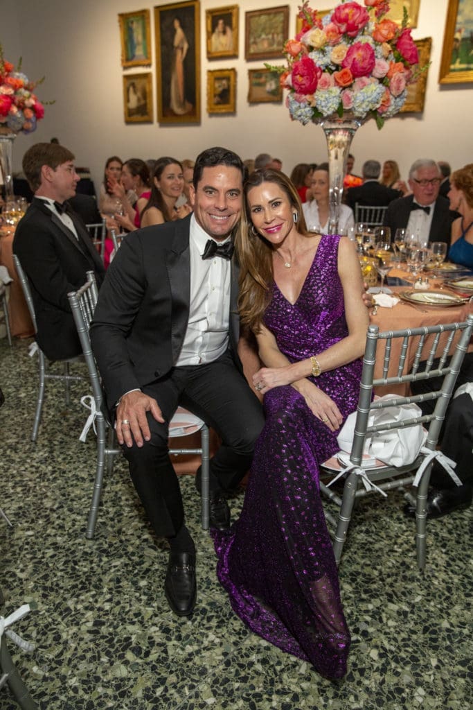 Thad & Sarah Smith at the Museum of Fine Arts Houston Grand Gala  (Photo by Jenny Antill)