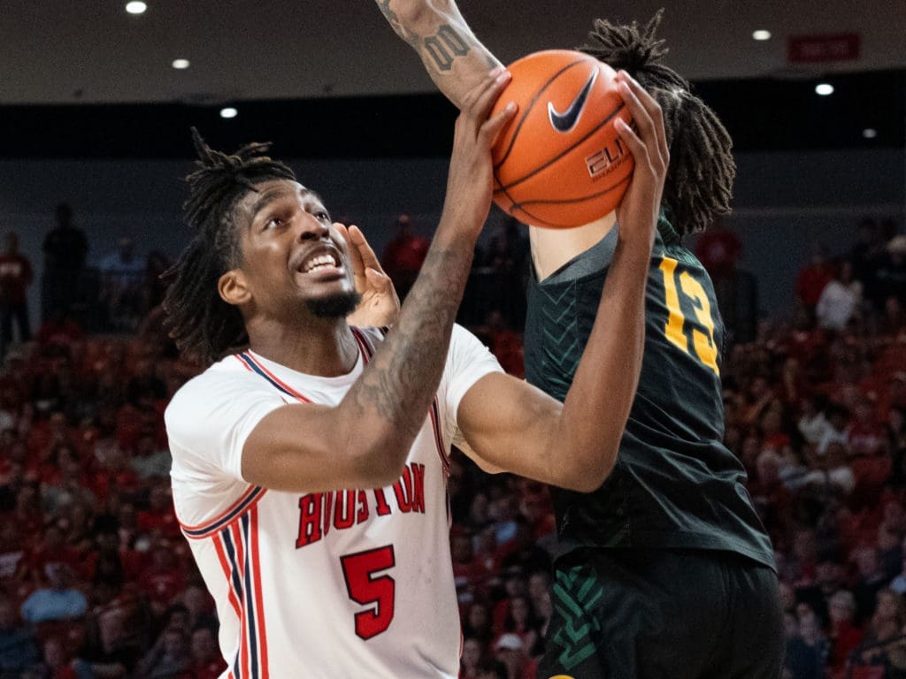 UH forward Ja'Vier Francis brings loads of potential. (Photo by F. Carter Smith)