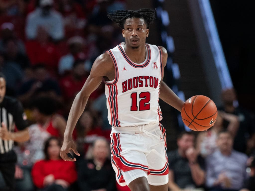 UH guard Tramon Mark is showing just how skilled his game is. (Photo by F. Carter Smith)
