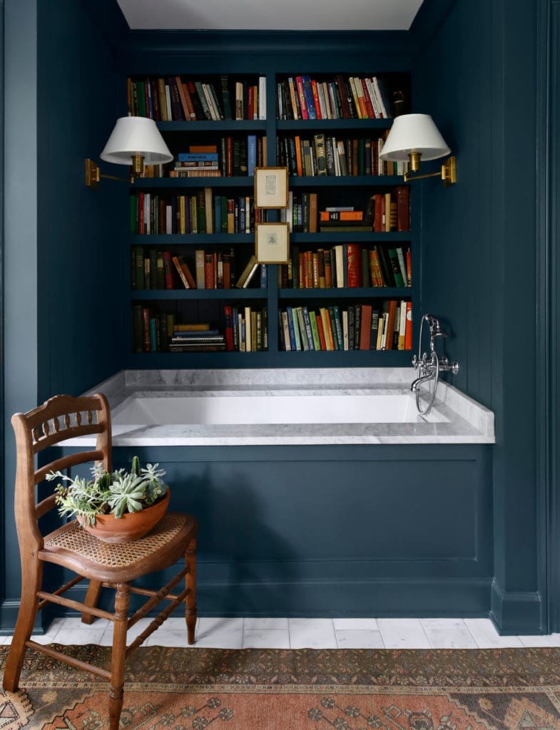 Bath design Sabbe Interior Design (Photo by Paige Rumore Photography)
