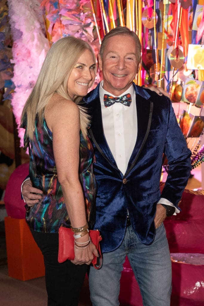 Valerie & Lance Rosmarin at Orange Show Gala (Photo by David DeHoyos)