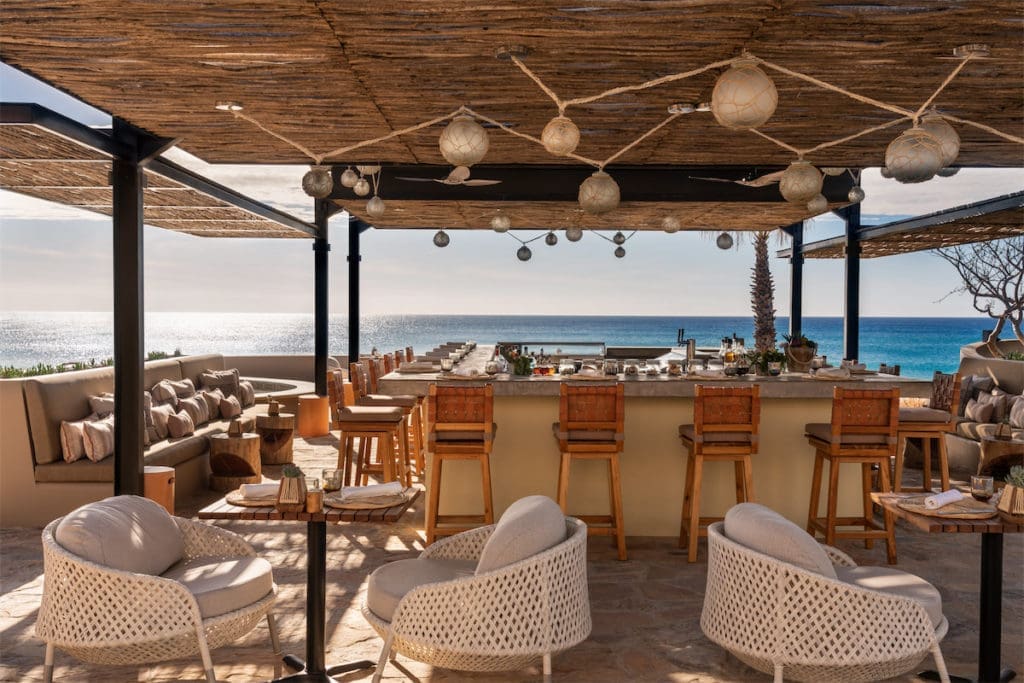 Equis is a beachside seafood restaurant at Zadún.