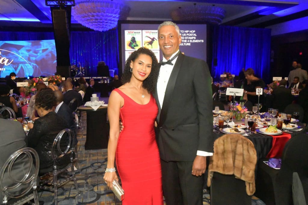 Erica & Dr. Rob Burnette at the UNCF gala. 