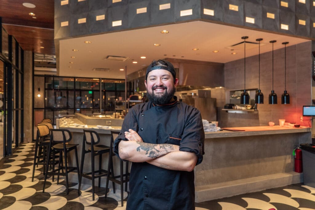 Executive Chef Adolfo Lopez Jr., a Houston native, formerly worked at Brenner's on the Bayou, Uchi, and Churrascos. (Photo by Dylan McEwan)