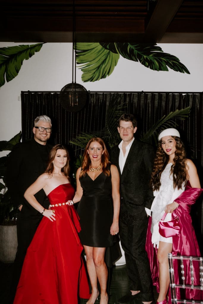 Reed Allen, Leigh Anne Clark, Liz Thrash, Wes Gordon, Sharon Lee Clark (Photo by Afritina Coker)