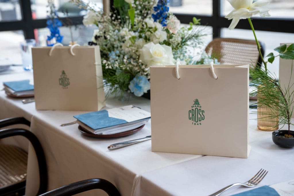 The Mark Cross luncheon at Sassetta at The Joule (Photo by Bruno Snap the Picture )