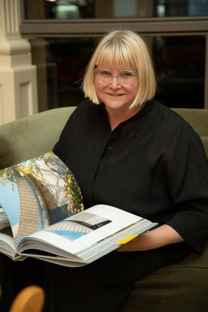 Cecily Horton at Greenwood King Thomas Kligerman lecture and book signing (Photo by Miroma Photography)