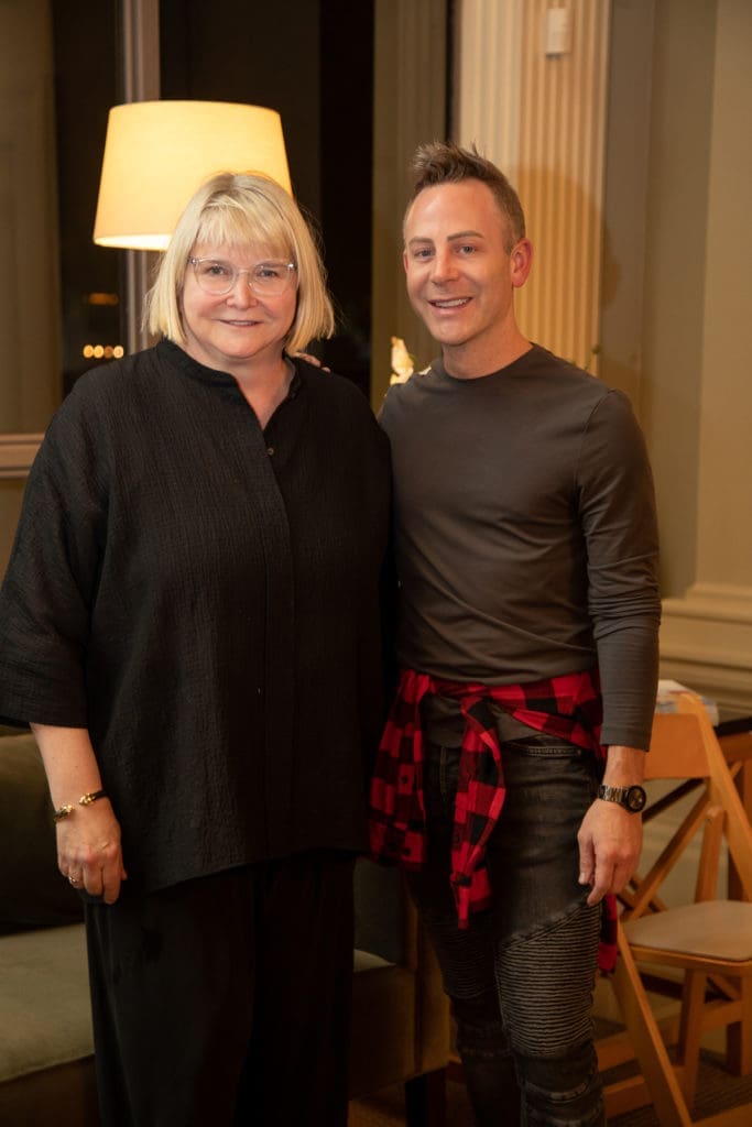 Cecily Horton, Jeremy Fain at Greenwood King Thomas Kligerman lecture and book signing (Photo by Miroma Photography)