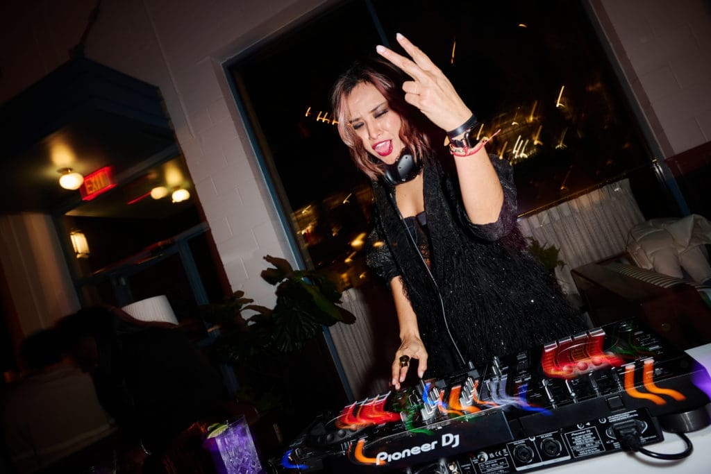 DJ RomiQ (Photo by Sara Donaldson and Jonathan Zizzo)