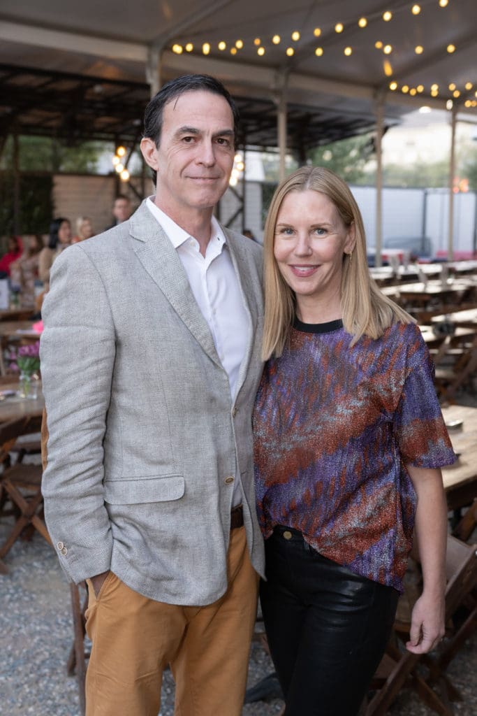 Marcos & Marilyn Basso at Breakthrough Houston's annual trivia contest. (Photo by Wilson Parish)