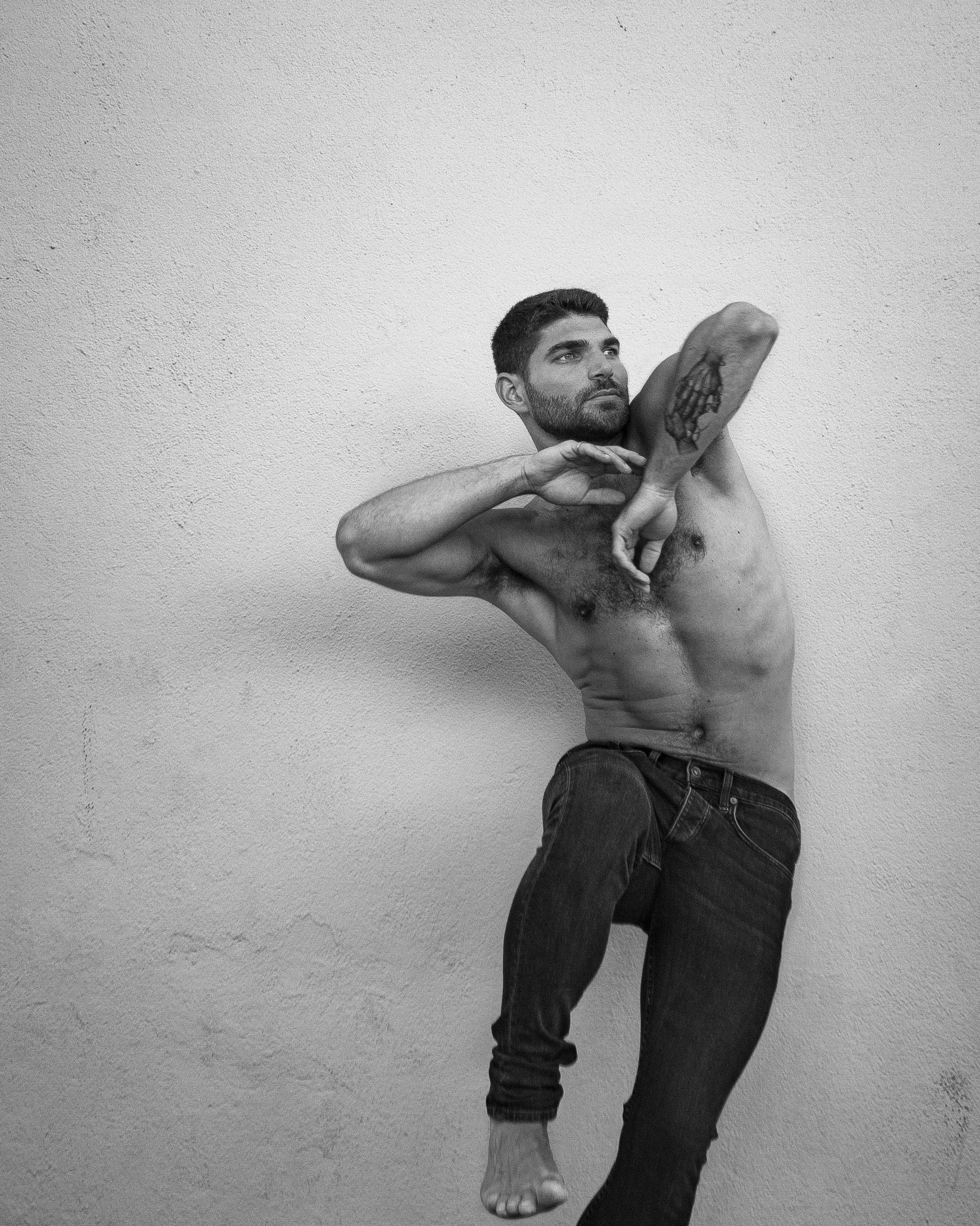 Christian Denice, a Dutch American dancer formerly of Les Ballet jazz Montreal, will perform in ISHIDA's world premiere "stirs up still things" at MATCH. (Photo by Sean Marier)