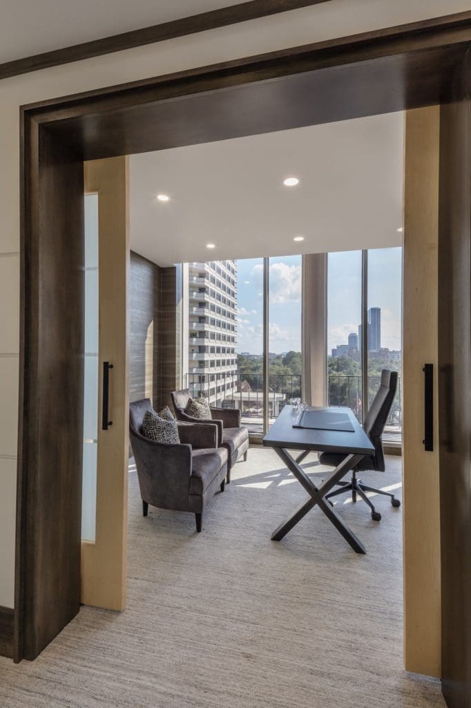 The physicians' personal offices at MD2 in River Oaks resemble more of a home office than the typical doctor's office. (Photo courtesy of MD²)