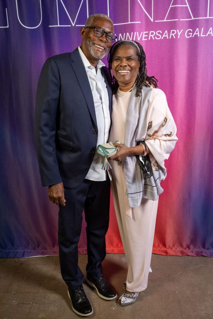 Floyd & Janice Newsum at the Art League Houston Luminaries Gala. (Photo by Alex Barber and Laura Burlton) 
