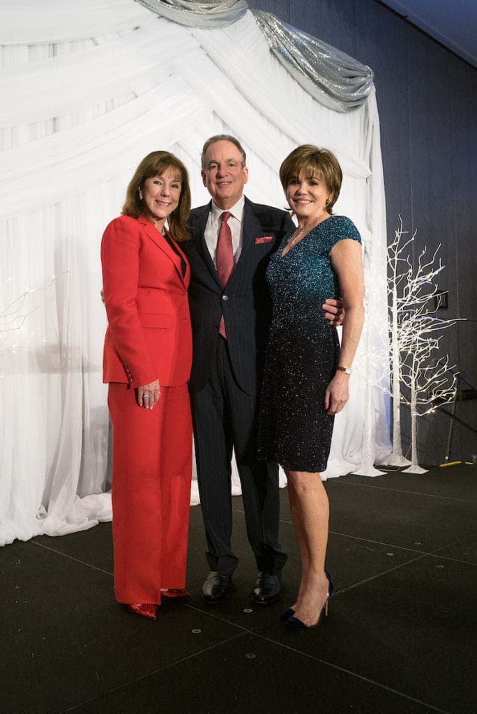 Honorees Elizabeth & Alan Stein introduced by Hallie Vanderhider (Photo by Daniel Ortiz)