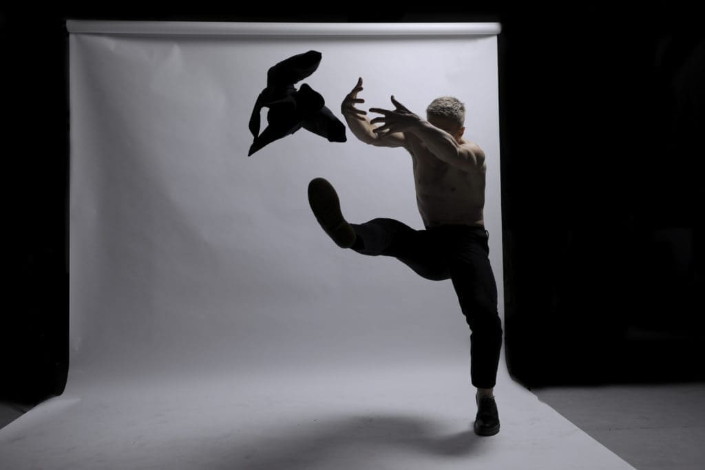 Swedish dancer and choreographer John Wannehag (Photo by De-Da Productions)