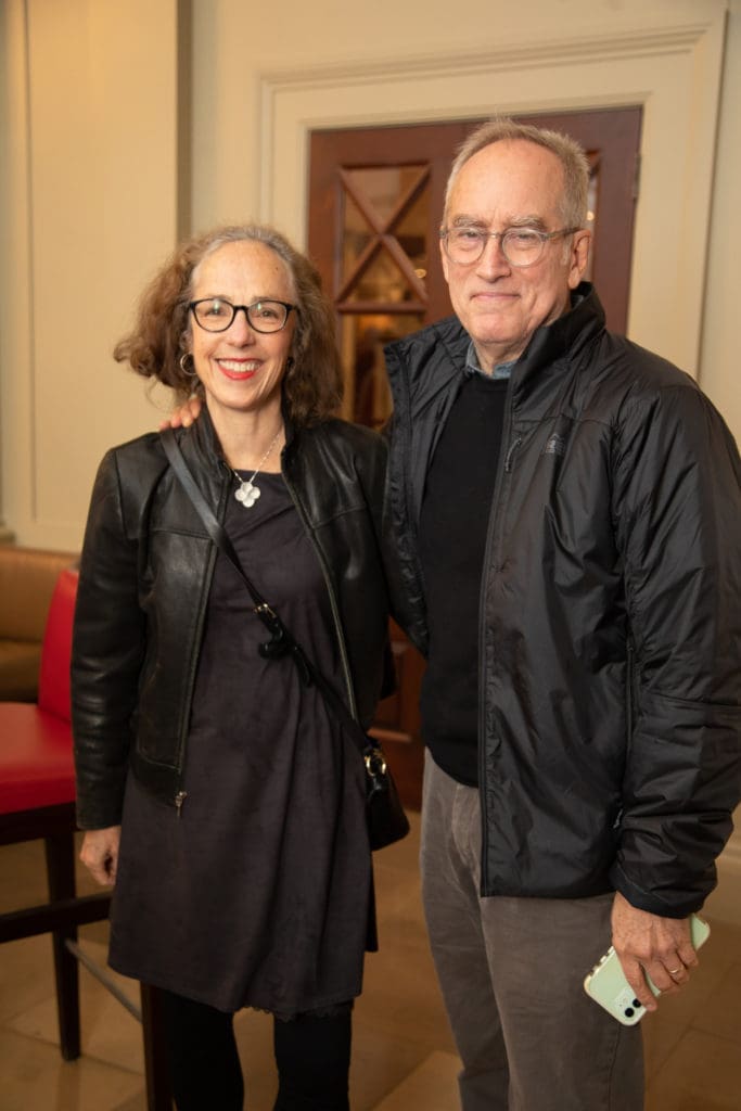 Allison & John Biser at Greenwood King Thomas Kligerman lecture and book signing (Photo by Miroma Photography)