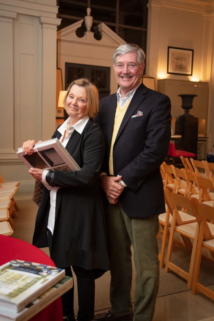 Julie Koch, Richard Coleman at Greenwood King Thomas Kligerman lecture and book signing (Photo by Miroma Photography)
