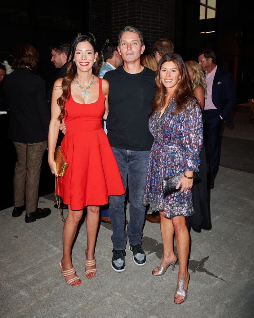 Kasey & Todd Lemkin, Brooke Hortenstine at the Dallas Contemporary Gala (Photo by Jon Furlong)